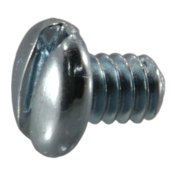 Midwest Fastener #2-56 x 1/8 in Slotted Pan Machine Screw, Zinc Plated Steel, 30 PK 930481 - main